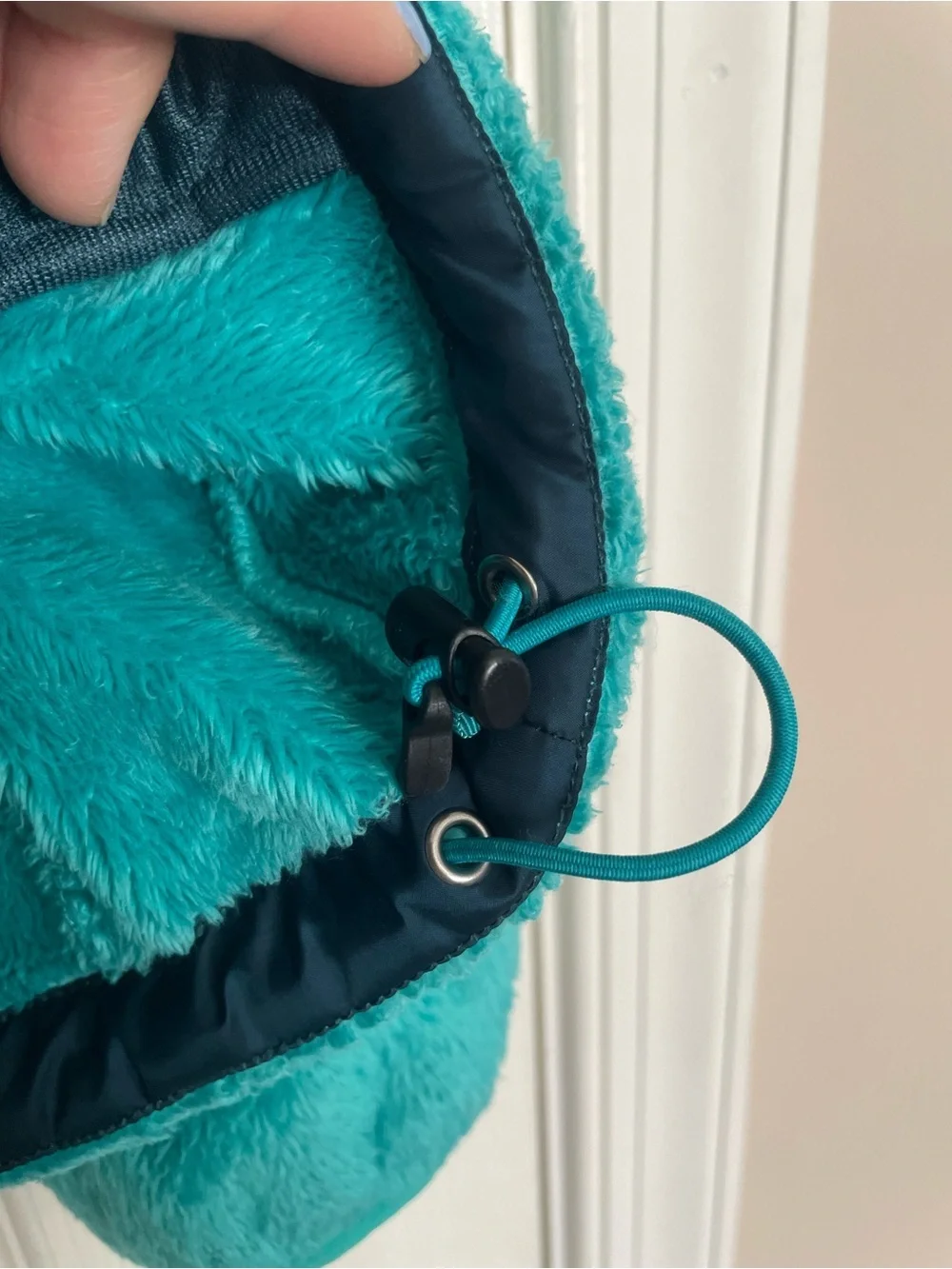 The North Face Women’s size Medium Teal Fleece Jacket